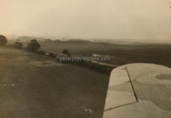 Peter Provenzano Photo Album Image_copy_094.jpg - Salisbury plain from the cockpit of a Hawker Hurricane I. Fall of 1941.